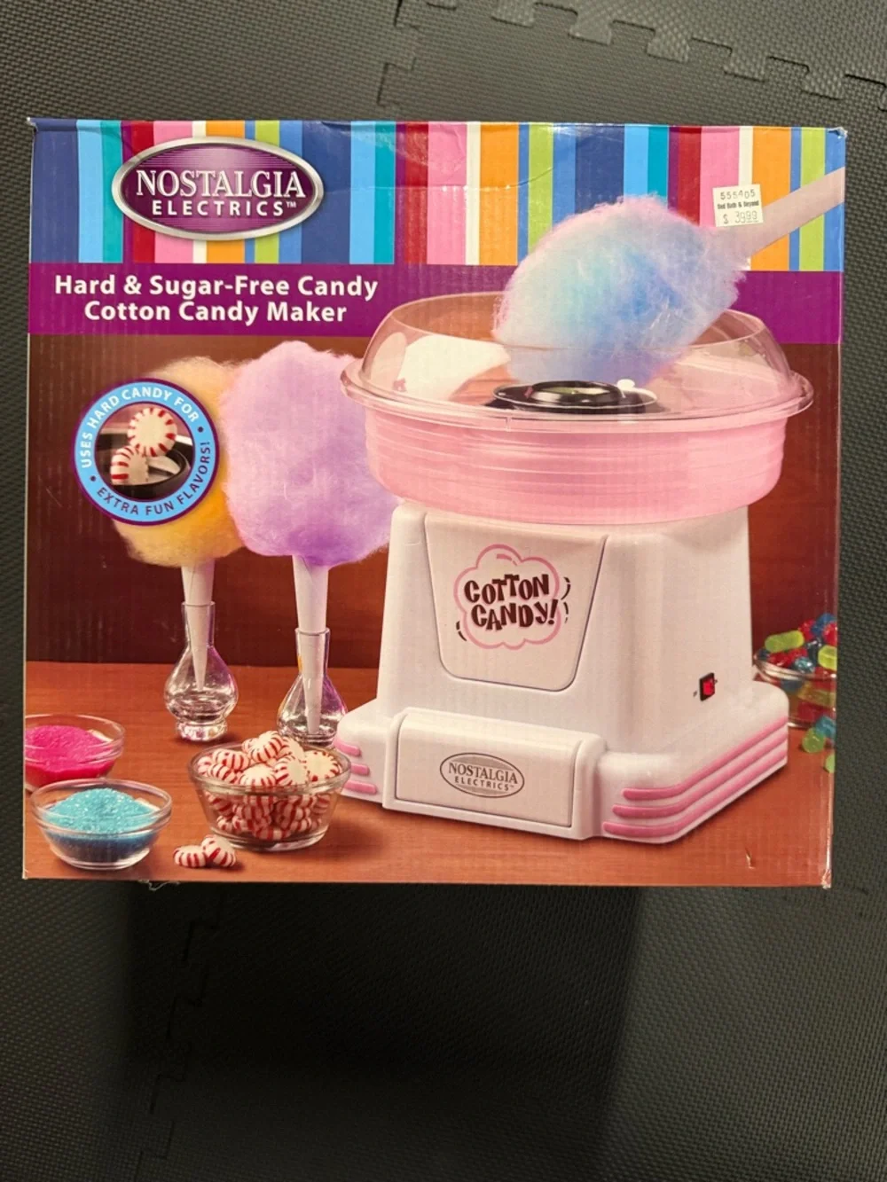 Pink Cotton Candy Machine - Cotton Candy Maker